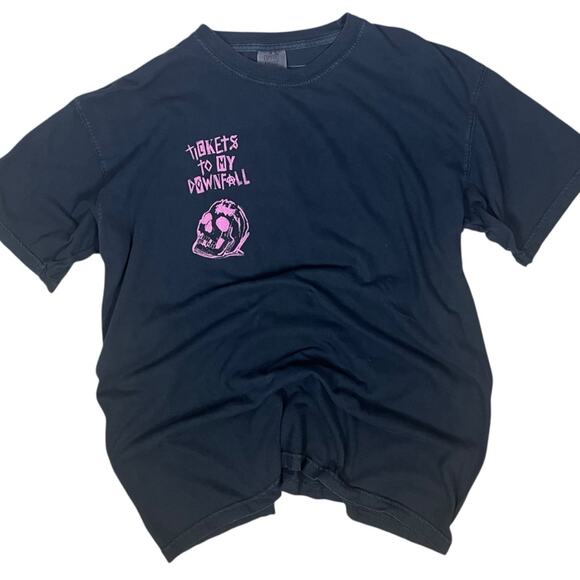 Machine Gun Kelly Welcome To My Downfall Graphic Band T-Shirt Mens Large Black - Picture 3 of 7